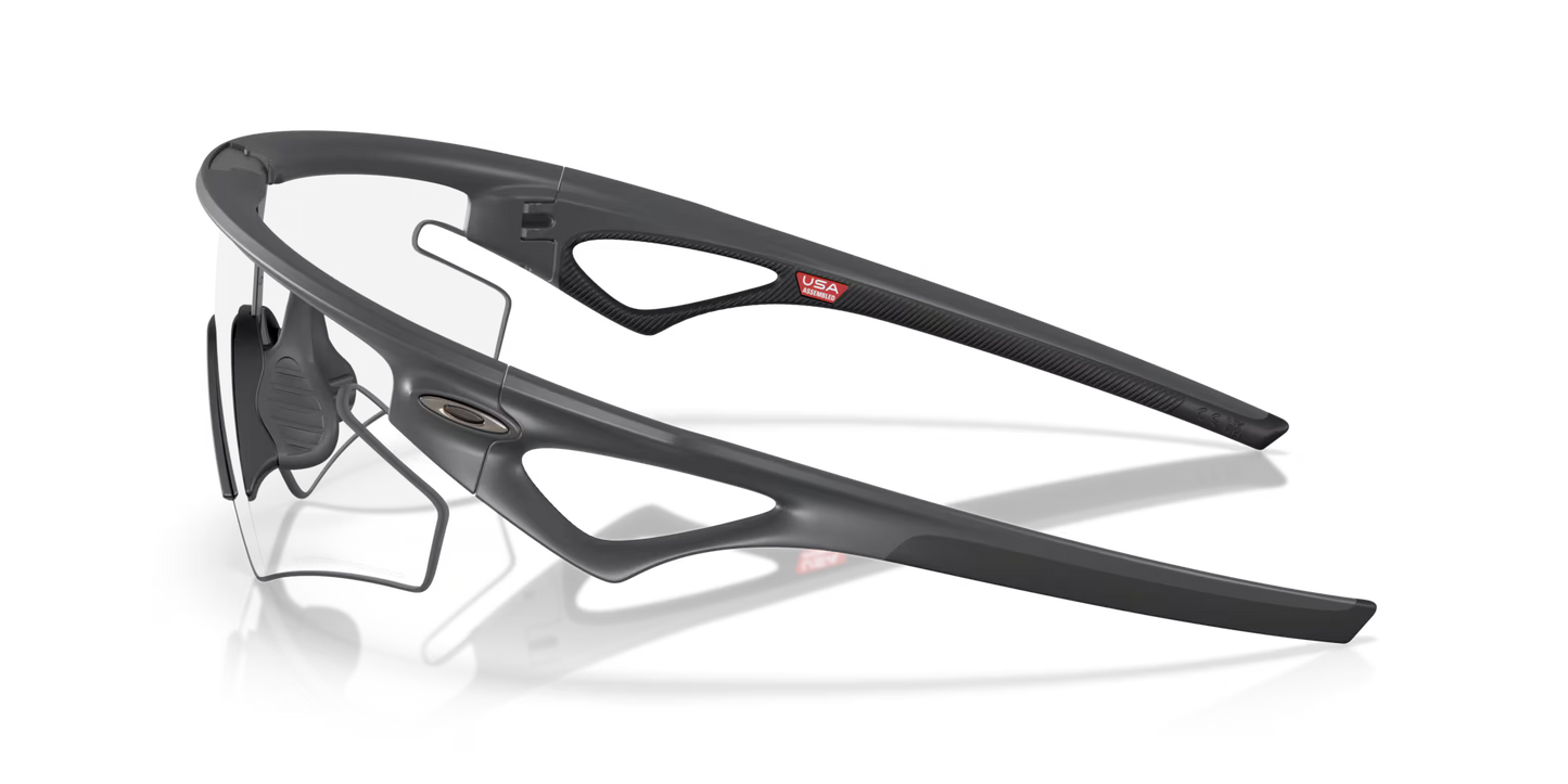 Oakley Sphaera Slash  Matte Carbon Deep Water Polarized
