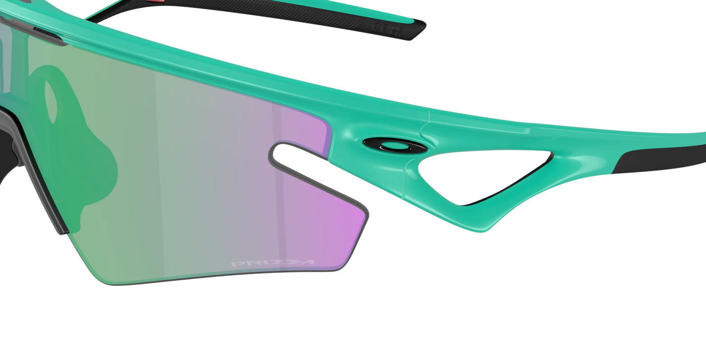 Oakley Sphaera Slash prizm road jade Lenses, matte celeste Frame