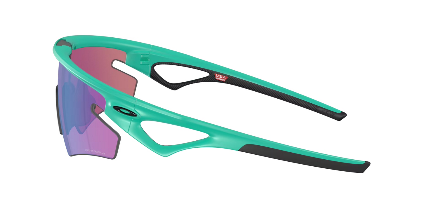 Oakley Sphaera Slash prizm road jade Lenses, matte celeste Frame