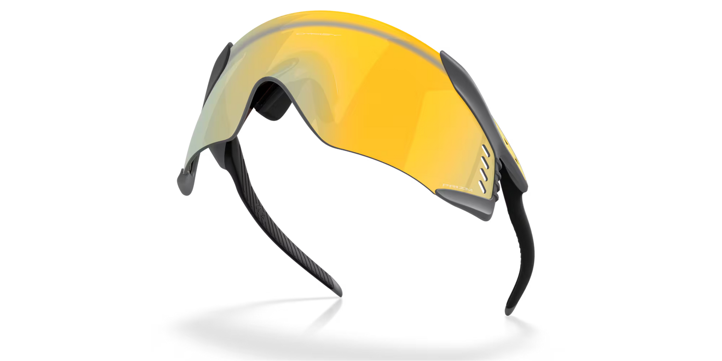 Oakley Velo Kato prizm 24k Lenses,  grey Frame