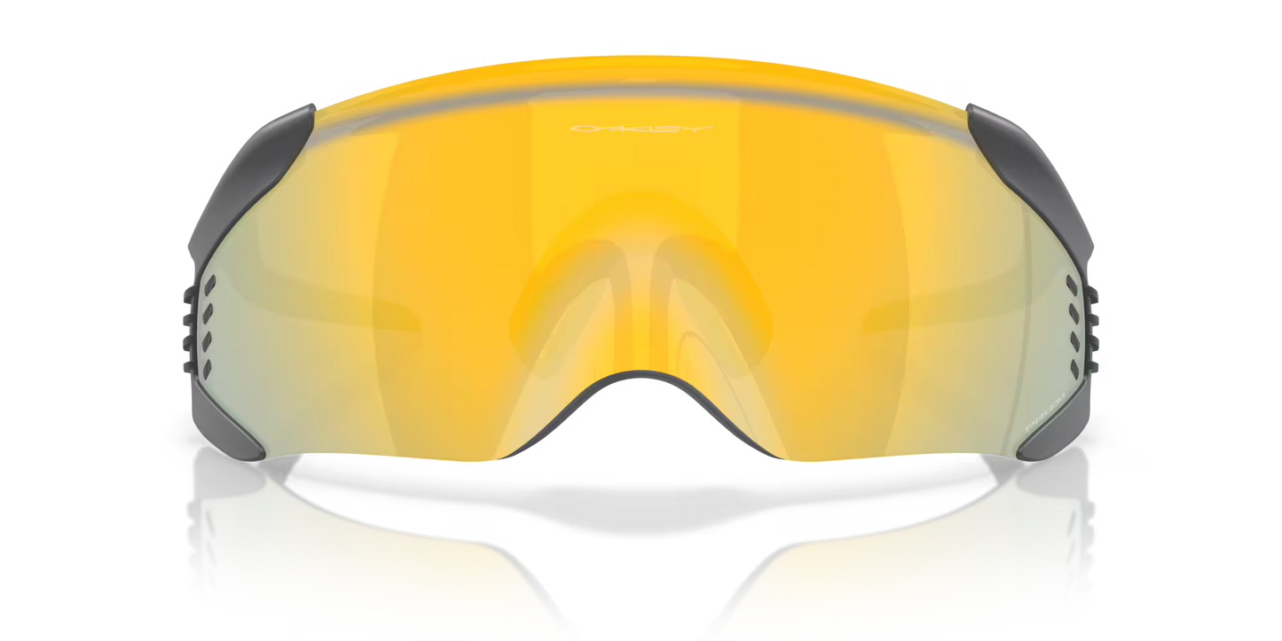 Oakley Velo Kato prizm 24k Lenses,  grey Frame
