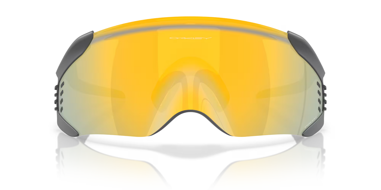 Oakley Velo Kato prizm 24k Lenses,  grey Frame