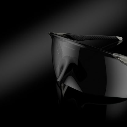Oakley sunglass Velo Kato™ prizm black Lenses with matte grey ink Frame