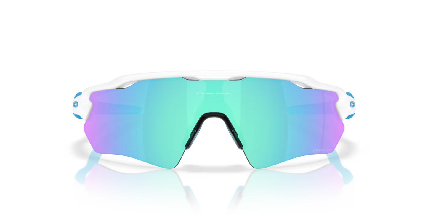 Oakley Radar Ev S Path prizm sapphire Lenses, polished white Frame