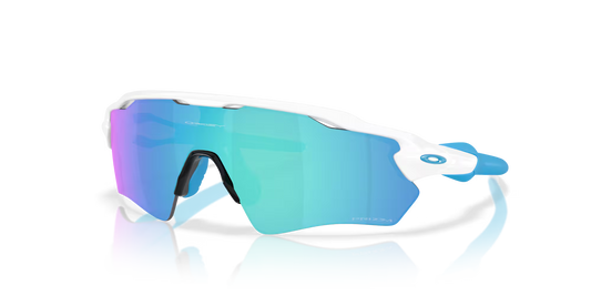 Oakley Radar Ev S Path prizm sapphire Lenses, polished white Frame