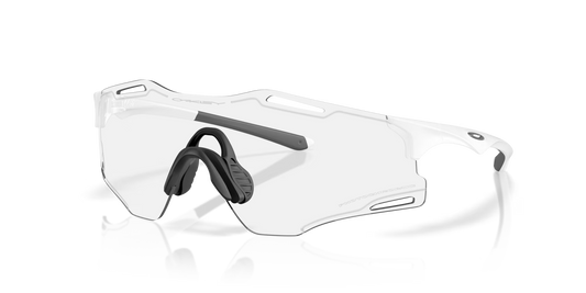 Oakley Cyber Zero clear to black iridium photochromic Lenses, matte white Frame