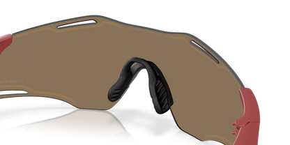 Oakley Cyber Zero prizm 24k Lenses,  matte iron red Frame