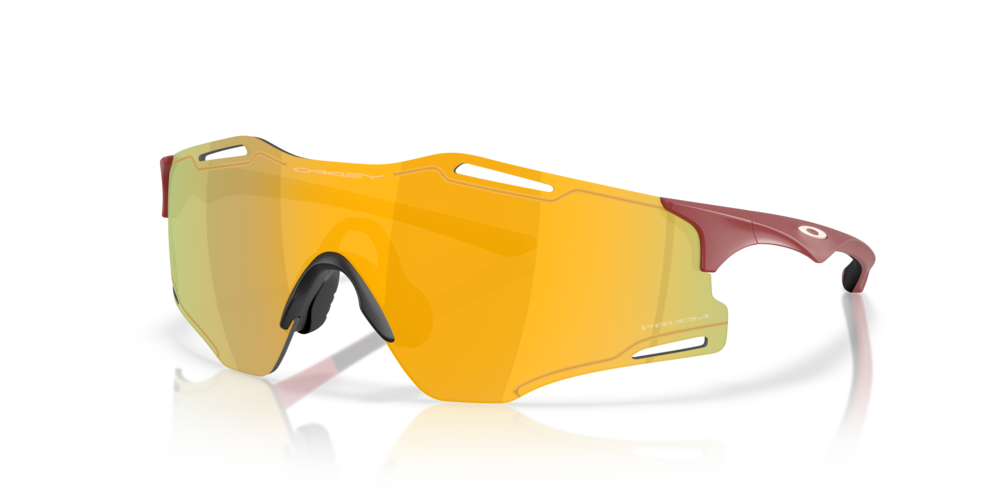 Oakley Cybr Zero Prizm 24k Matte Red Frame