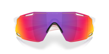 Oakley Suglass Cybr Dyno prizm road Lenses With polished white Frame