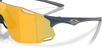 Oakley Sunglass Cybr Dyno prizm 24k Lense With matte abyss Frame