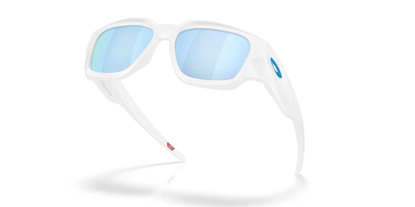 Oakley instagator prizm deep water polarized Lenses,  matte white Frame