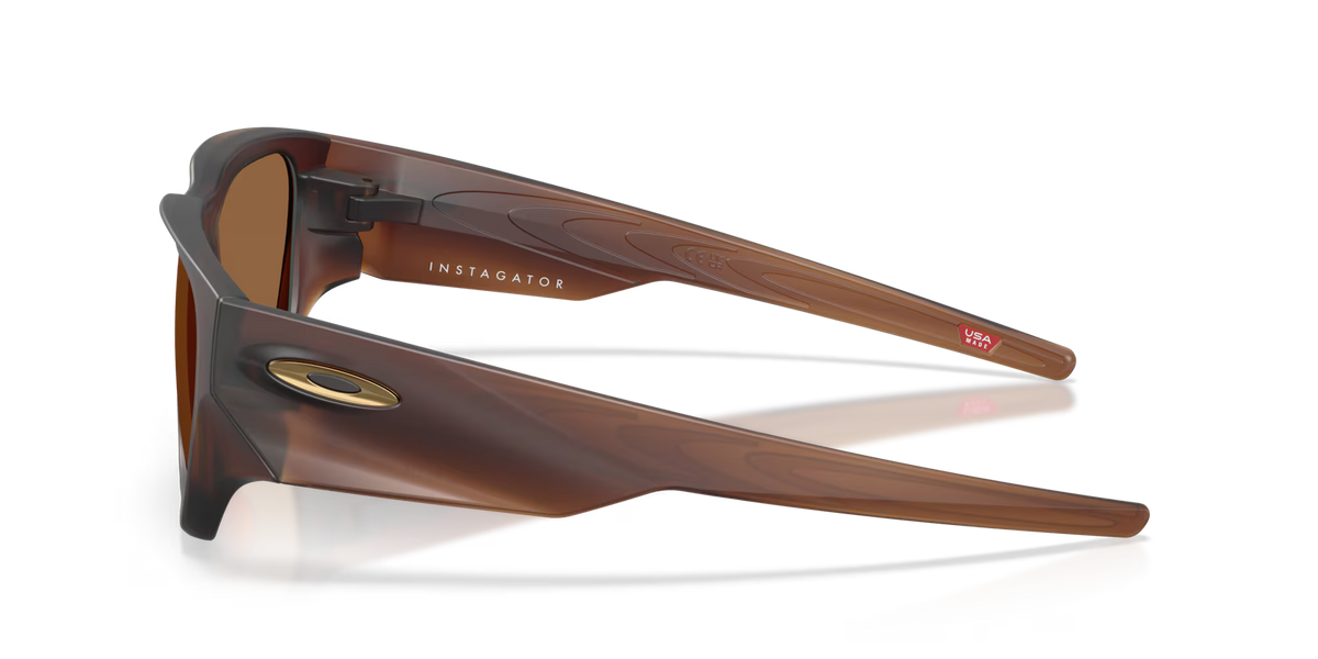 Oakley Instagator prizm bronze Lenses,  matte rootbeer Frame