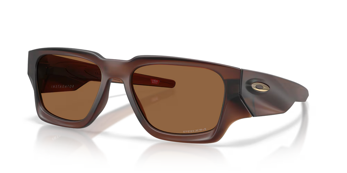 Oakley Instagator prizm bronze Lenses,  matte rootbeer Frame