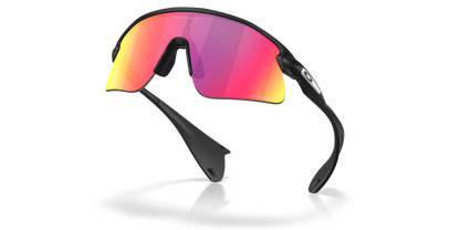 Oakley Sunglass Stunt Devil prizm road Lenses with matte black Frame