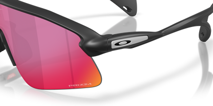 Oakley Sunglass Stunt Devil prizm road Lenses with matte black Frame