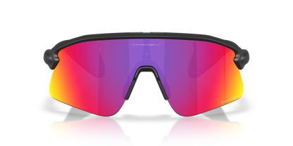 Oakley Sunglass Stunt Devil prizm road Lenses with matte black Frame