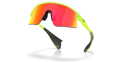 Oakley Sunglass Stunt Devil prizm ruby Lenses with matte uranium Frame