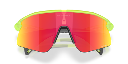 Oakley Sunglass Stunt Devil prizm ruby Lenses with matte uranium Frame