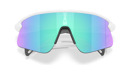 Oakley Sunglass Stunt Devil prizm sapphire Lenses with matte white Frame