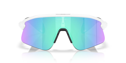 Oakley Stunt Devil prizm sapphire Lenses, matte white Frame