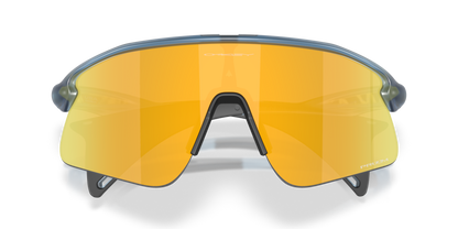 Oakley Sunglass Stunt Devil prizm 24k Lenses with  matte transparent abyss Frame