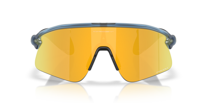 Oakley Sunglass Stunt Devil prizm 24k Lenses with  matte transparent abyss Frame