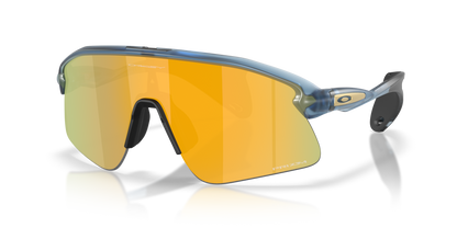 Oakley Sunglass Stunt Devil prizm 24k Lenses with  matte transparent abyss Frame
