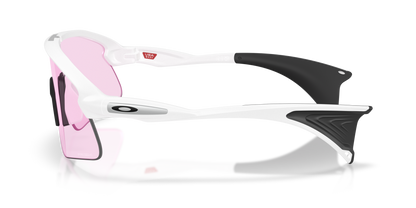 Oakley Sunglass Stunt Devil prizm low light Lenses with matte white Frame