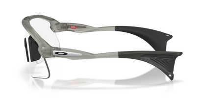 Okaley Sunglass Stunt Devil clear to black iridium photochromic Lenses with grey ink Frame