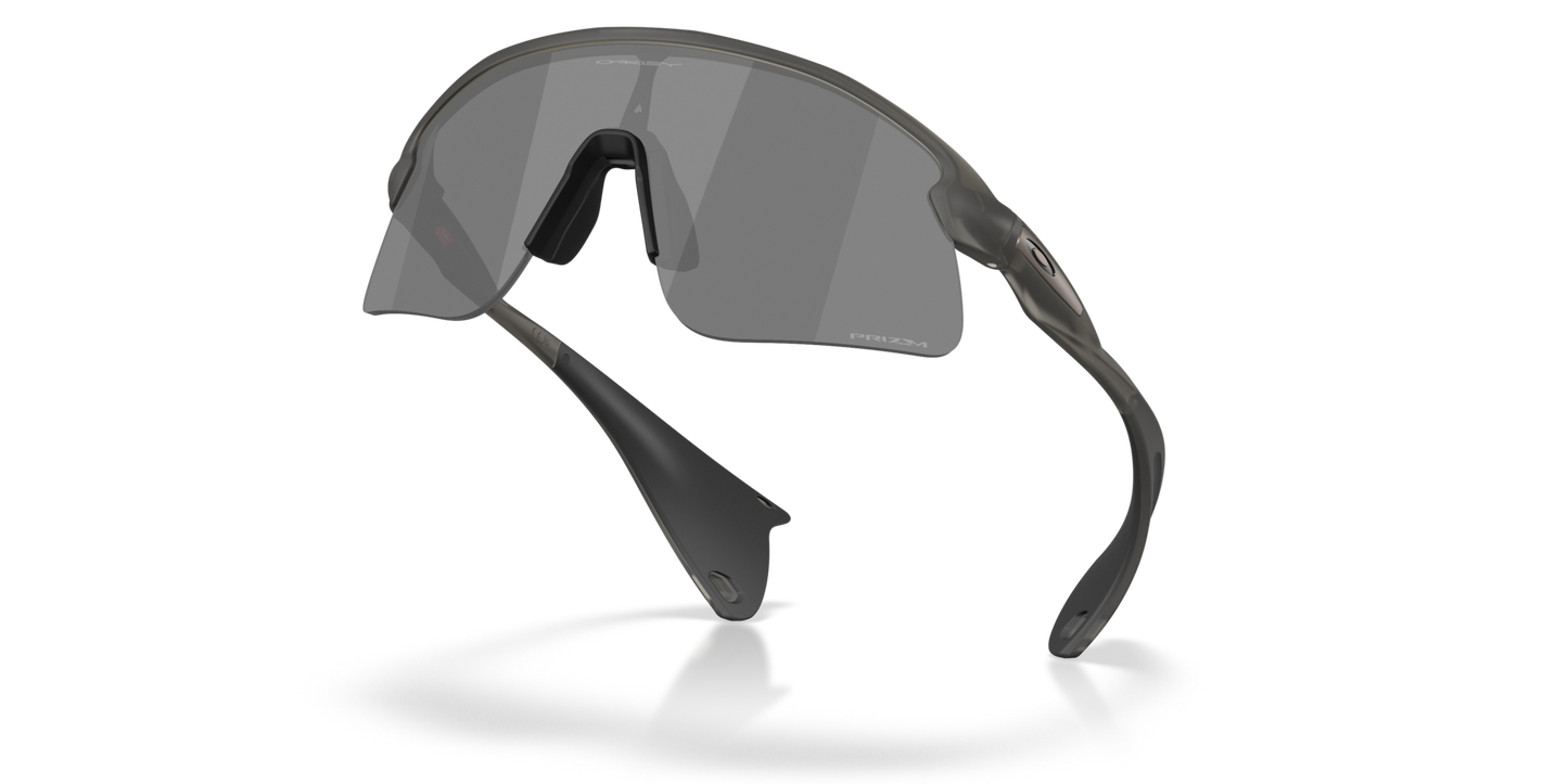 Oakley Sunglass Stunt Devil S prizm black Lenses With grey smoke Frame