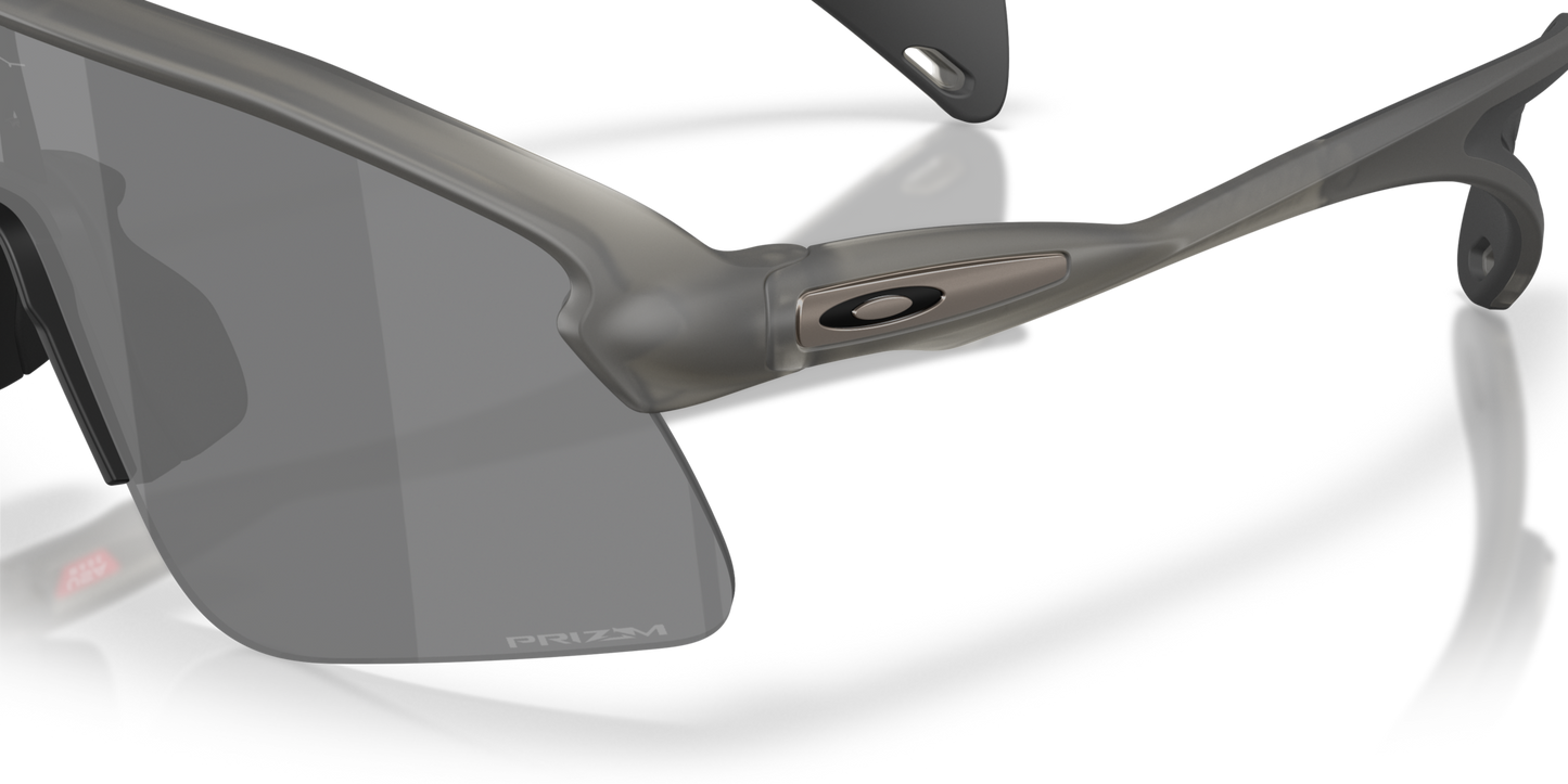 Oakley Sunglass Stunt Devil S prizm black Lenses With grey smoke Frame