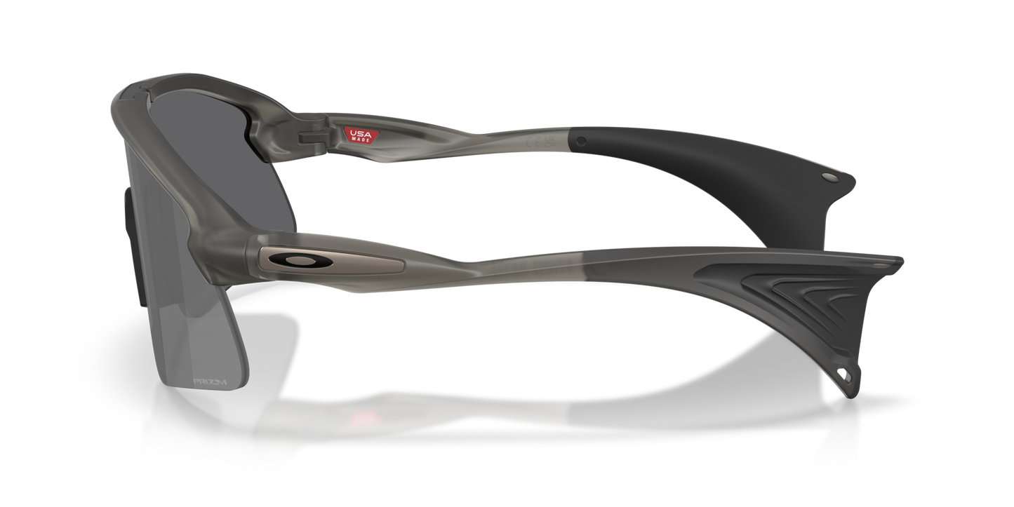 Oakley Sunglass Stunt Devil S prizm black Lenses With grey smoke Frame