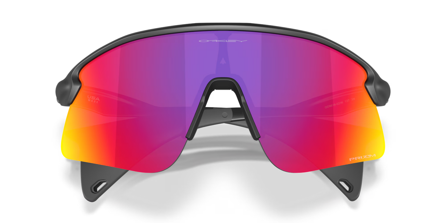 Oakley Stunt Devil S prizm road Lenses, matte black Frame