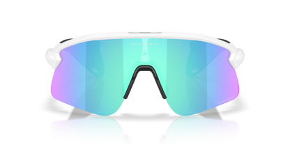 Oakley Sanglass Stunt Devil S prizm sapphire Lenses With matte white Frame
