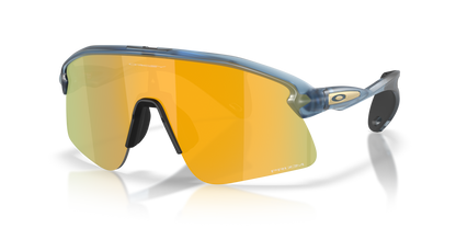 Oakley Sunglass Stunt Devil S prizm 24k Lenses,  matte transparent abyss Frame