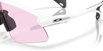 Oakley Sunglass Stunt Devil S prizm low light Lenses With matte white Frame