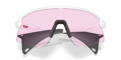 Oakley Sunglass Stunt Devil S prizm low light Lenses With matte white Frame