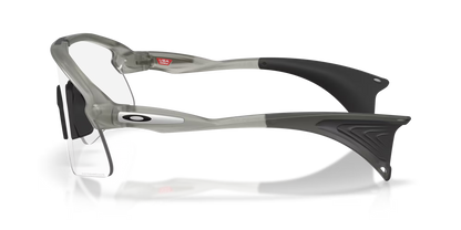 Oakley Stunt S clear to black iridium photochromic Lenses, matte grey ink Frame