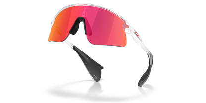Oakley Sunglass Stunt Devil S prizm field Lenses,  matte clear Frame