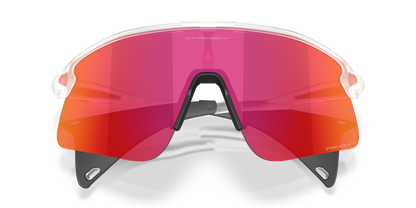 Oakley Sunglass Stunt Devil S prizm field Lenses,  matte clear Frame