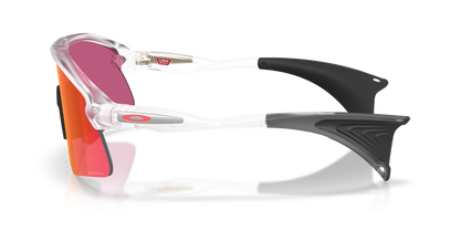 Oakley Sunglass Stunt Devil S prizm field Lenses,  matte clear Frame