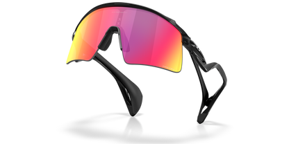 Oakley Sunglass Stunt Wing prizm road Lenses with black ink Frame