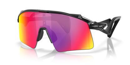 Oakley Sunglass Stunt Wing prizm road Lenses with black ink Frame