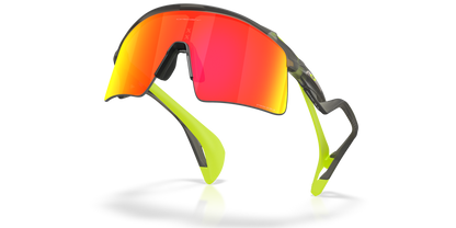 Oakley Sunglass Stunt Wing prizm ruby Lenses Woth matte grey smoke Frame