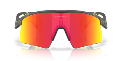 Oakley Sunglass Stunt Wing prizm ruby Lenses Woth matte grey smoke Frame
