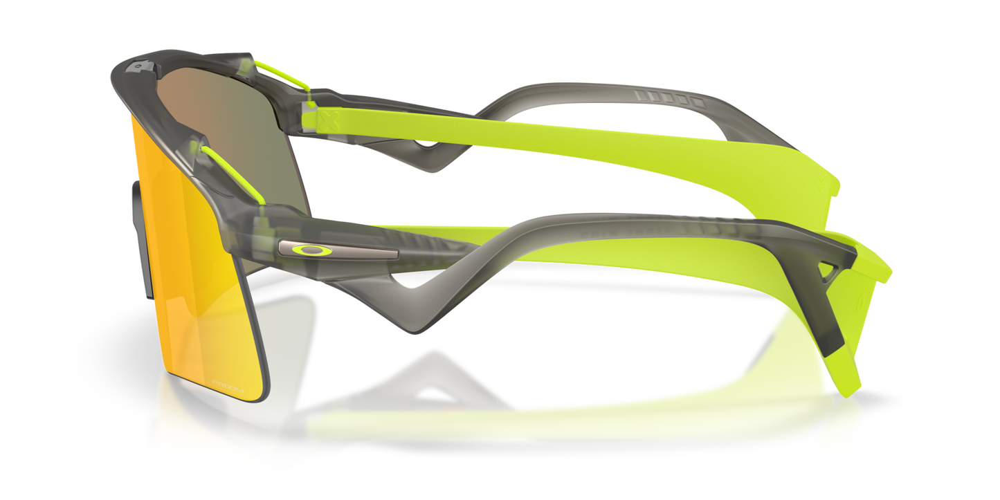 Oakley Sunglass Stunt Wing prizm ruby Lenses Woth matte grey smoke Frame