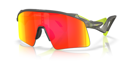 Oakley Sunglass Stunt Wing prizm ruby Lenses Woth matte grey smoke Frame