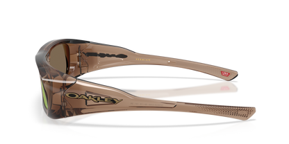 Oakley Sunglass Permian prizm rose gold Lenses,  brown smoke Frame