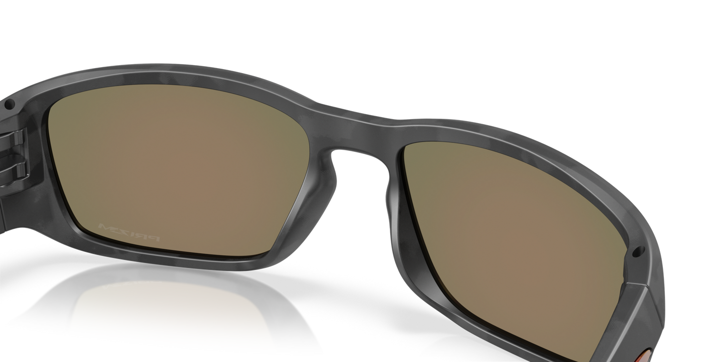 Oakley TOURNIQUET Matte Black Camo PRIZM Ruby Lens Sunglass