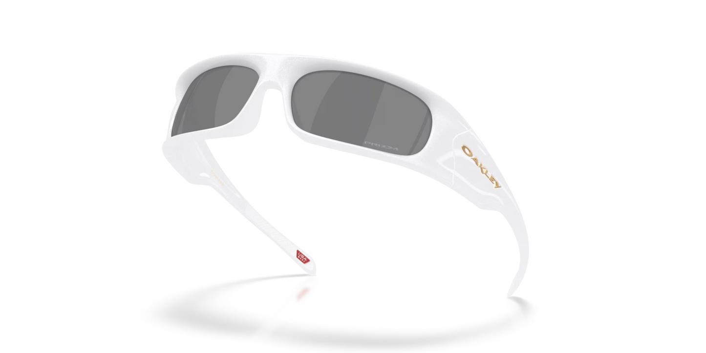 Oakley Highland prizm black Lenses, pearlized white Frame